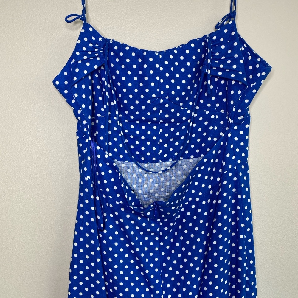 Zara polka dots dress , size M